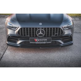 Накладка сплиттер на передний бампер на Mercedes AMG GT 53 4D Coupe